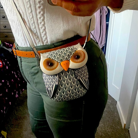 Unique Bargains Handbags - NWO TAG 3d puffy 🦉 👜 purse